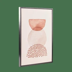 CASA ABSTRACT Décoration Murale Noir, Blanc, Brun