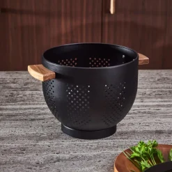 CASA ACACIA LUX Passoire Noir, Naturel