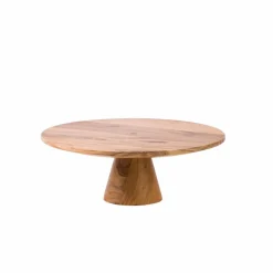 CASA ACACIA Pieds De Table V Set De 2 Naturel