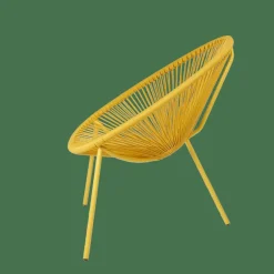 CASA ACAPULCO Chaise Lounge Jaune