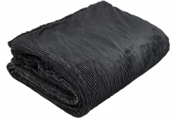 CASA AGNES Plaid Blanc Cassé