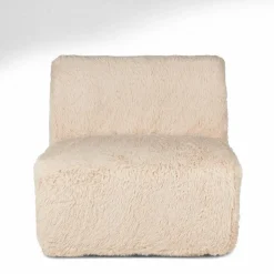 CASA AGNES Plaid Blanc Cassé