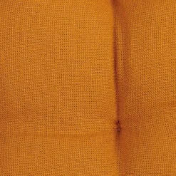 CASA ALDA Coussin D'assise Ocre