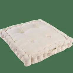 CASA ALDA Coussin Matelas Blanc Cassé