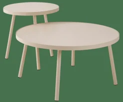 CASA ALEXIS Table D'appoint Beige