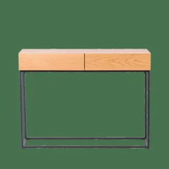 CASA ALMA Table Murale Noir, Naturel