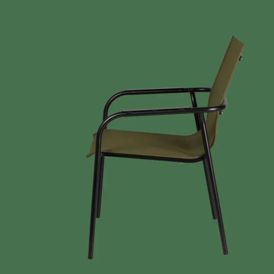 CASA ALVES Chaise Kaki