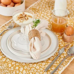 CASA AMANDA Rond De Serviette Brun