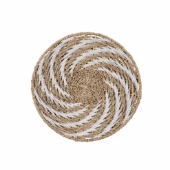 CASA AMAZONAS Décoration Murale Blanc, Naturel