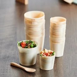 CASA APERO ECO Petits Pots Set De 15 Naturel
