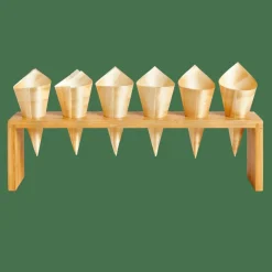 CASA APERO Support Pour Cornets Naturel