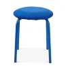 CASA ATHENA Tabouret Bleu