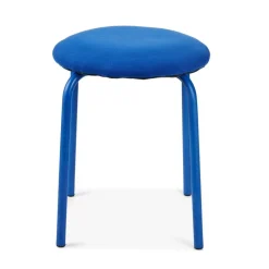 CASA ATHENA Tabouret Bleu
