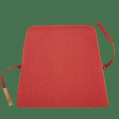 CASA AUGUST Coussin D'assise Rouge