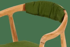 CASA AUGUST Coussin Dossier Vert