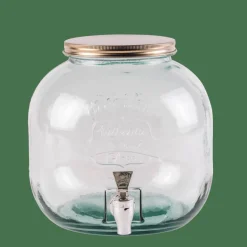 CASA AUTHENTIC Réservoir à Boisson 6 L Transparent
