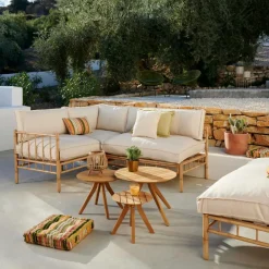 CASA BAMBOLETTE Banc Lounge Aspect Bambou