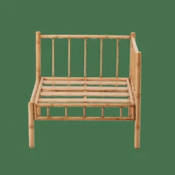 CASA BAMBOLETTE Fauteuil De Coin Aspect Bambou