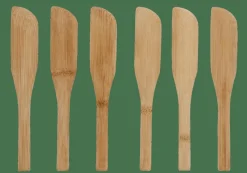 CASA BAMBOO Couteaux Pour Tapas Set De 6 Naturel