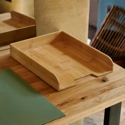 CASA BAMBOO Porte-lettres Naturel