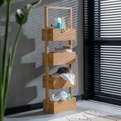 CASA BAMBOO Étagère De Rangement XL Naturel
