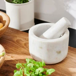 CASA BEIGE GRANITE Mortier Avec Pilon Beige