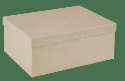 CASA BIGSO Boîte De Rangement L Naturel