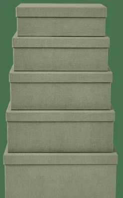 CASA BIGSO Boîte De Rangement XL Menthe