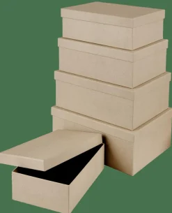 CASA BIGSO Boîte De Rangement XL Naturel