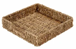 CASA BRAID Rond De Serviette Set De 2 Naturel