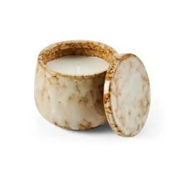 CASA CERAMIC Bougie En Pot Beige