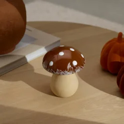 CASA CERAMIC Champignon Brun