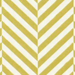 CASA CHEVRON Set De 20 Serviettes Vert