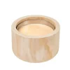 CASA CITRONELLA WOOD Bougie De Jardin Beige