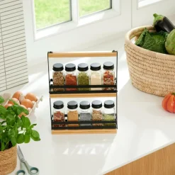 CASA COMPACT Support à épices Noir