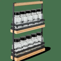 CASA COMPACT Support à épices Noir