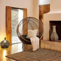 CASA COZIE Fauteuil Lounge Naturel