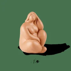 CASA DIVA Déco En Céramique Brun