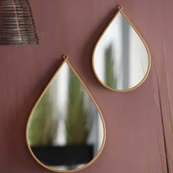 CASA DROP Miroir Doré
