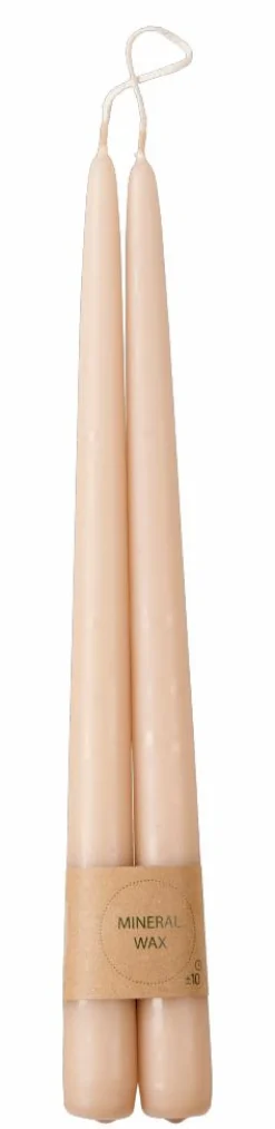 CASA DUO Bougies Dîner Set De 2 Doré