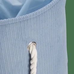 CASA DUSTY Panier à Linge Bleu