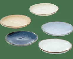 CASA EARTH LAGOON Assiette Vert Clair