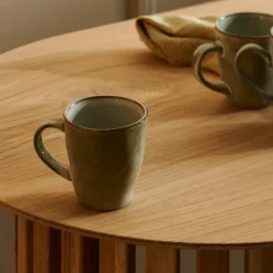 CASA EARTH LAGOON Mug Avec Anse 20 CL Vert Clair