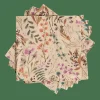 CASA ECO DRIED FLOWER Set De 20 Serviettes Multicolore