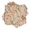 CASA ECO DRIED FLOWER Set De 20 Serviettes Multicolore