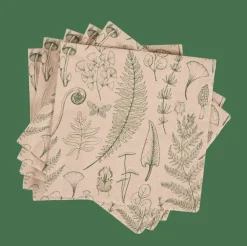 CASA ECO NATURE Set De 20 Serviettes Multicolore