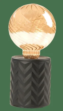 CASA EDEN Lampe Déco Noir