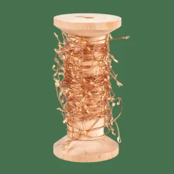 CASA ELLI Guirlande Lumineuse Cluster 200 LED Cuivre