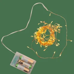 CASA ELLI Guirlande Lumineuse Avec 100 LEDS Cluster Cuivre