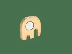 CASA ELLY Aimant Éléphant Doré